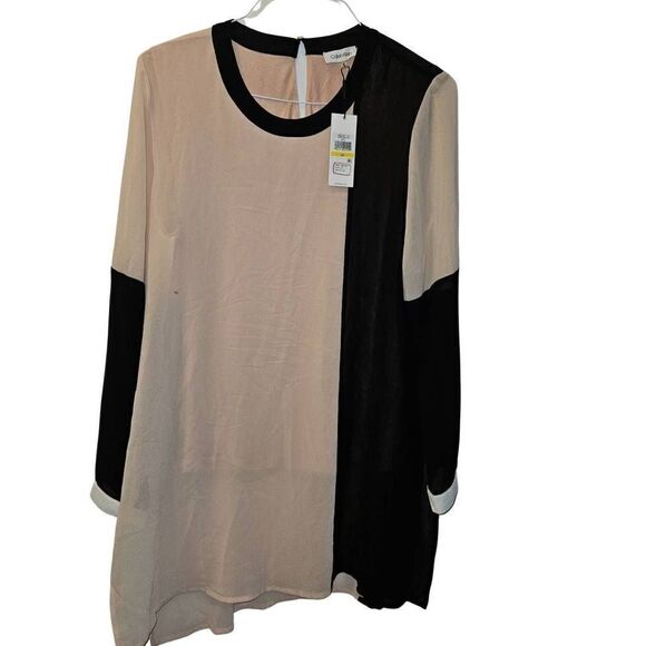 Calvin Klein NWT Long Sleeve Blouse - Picture 4 of 10